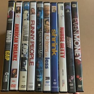 DVD Movies Bundle of 10